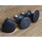Classic Cast Iron Cupboard Handles | Oxidised-Cabinet Knobs-Yester Home