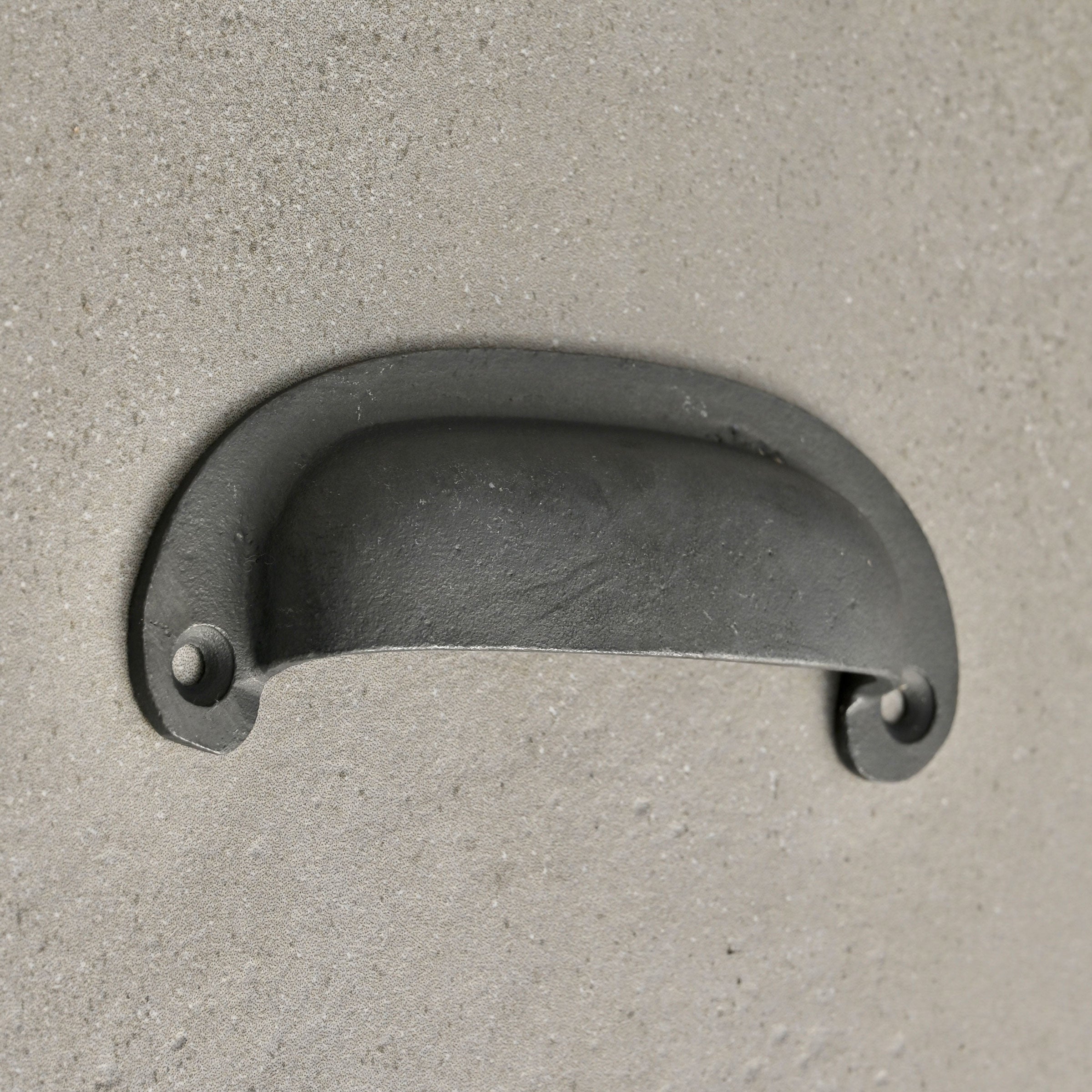 Classic Cast Iron Cupboard Handles | Oxidised-Cabinet Knobs-Yester Home