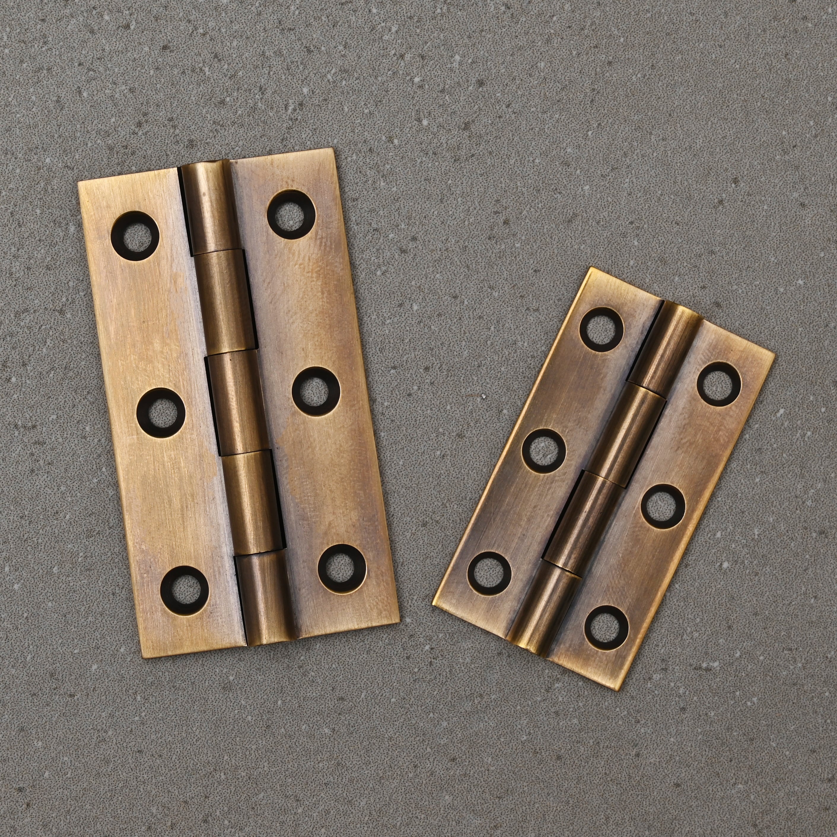 Classic Cupboard Butt Hinge | Aged Brass (Sold in Singles)-Butt Hinges-Yester Home