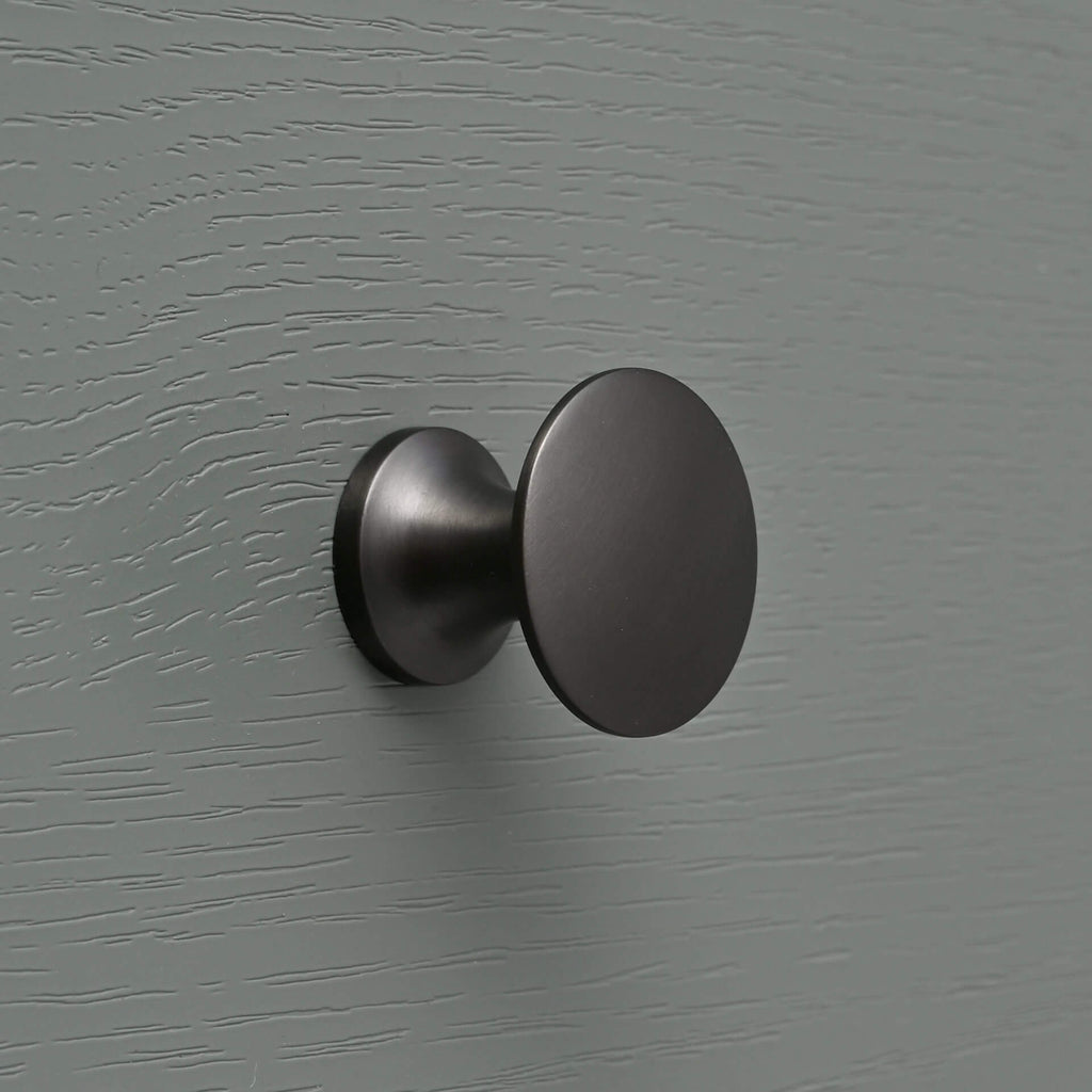 Classic Dark Brushed Bronze Cupboard Handles-Cabinet Knobs-Yester Home
