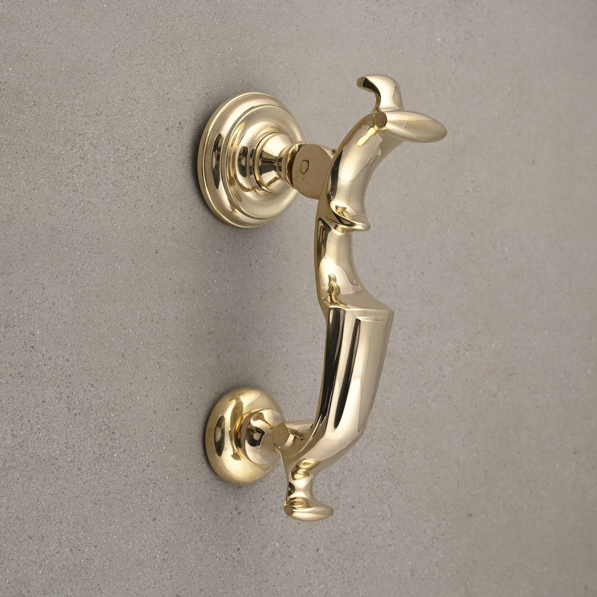Classic Doctors Door Knocker | Solid Brass-Door Knocker-Yester Home
