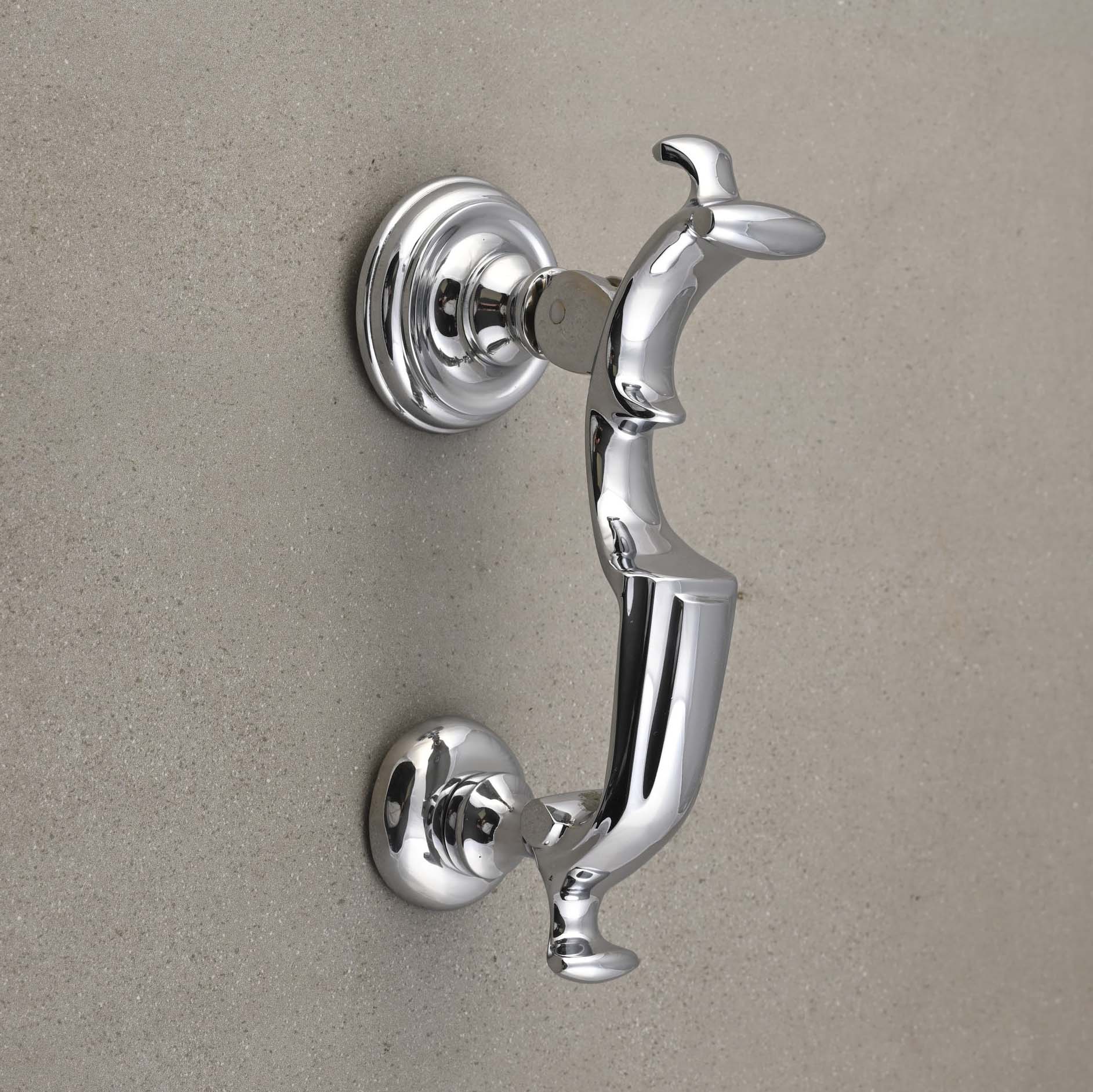 Classic Doctors Door Knocker | Solid Brass-Door Knocker-Yester Home