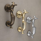 Classic Doctors Door Knocker | Solid Brass-Door Knocker-Yester Home