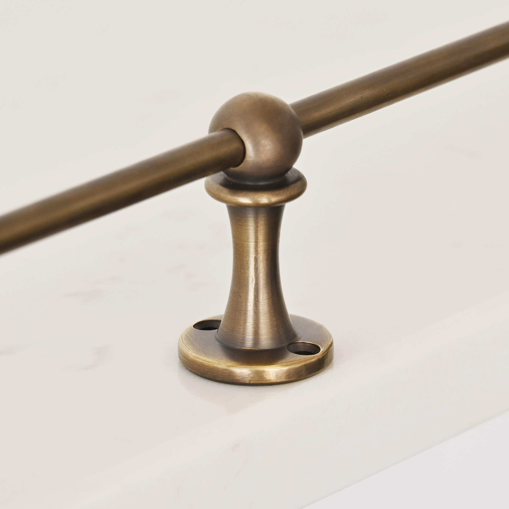 Classic Gallery Shelf Rail | Aged Brass | Yester Home