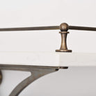 Classic Aged Brass Gallery Shelf Rail-Gallery Rails-Yester Home