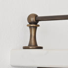 Classic Aged Brass Gallery Shelf Rail-Gallery Rails-Yester Home