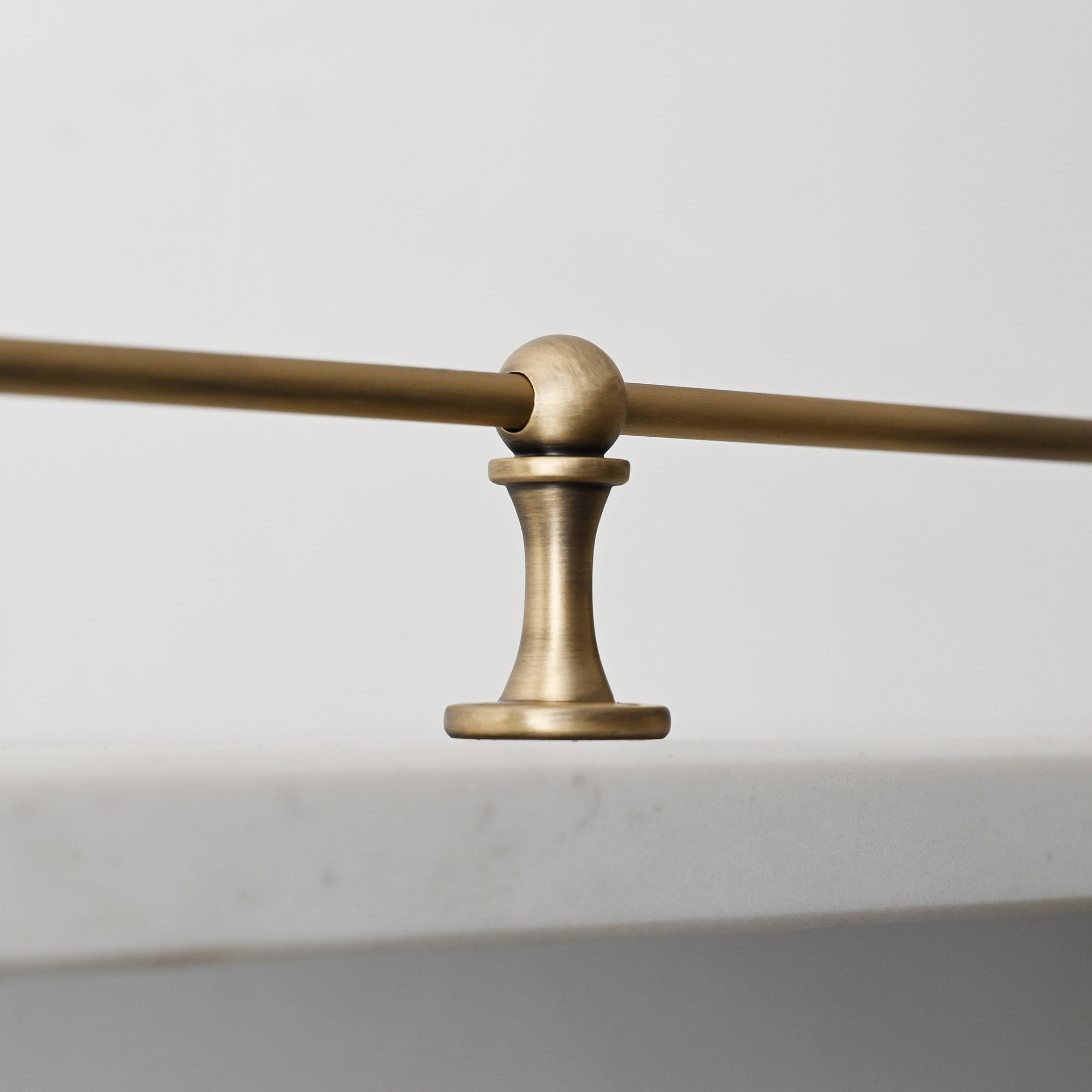 Classic Gallery Shelf Rail | Aged Brushed Brass - Gallery Rails - Yester Home - Yester Home