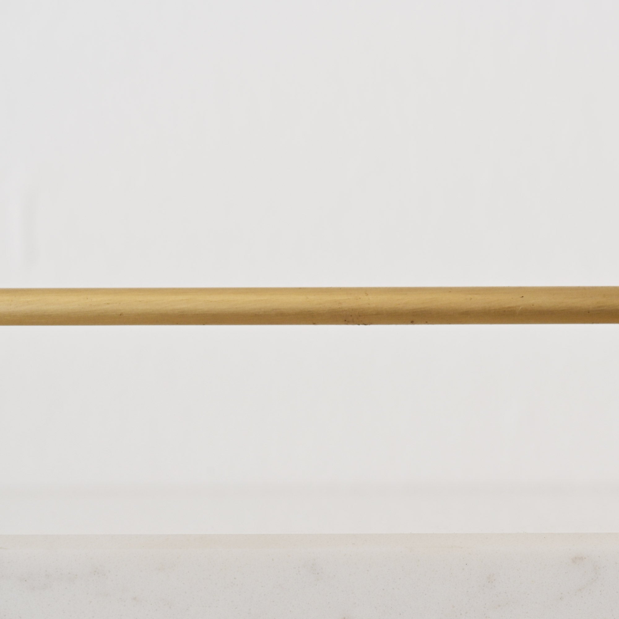 Classic Brushed Satin Brass Gallery Shelf Rail-Gallery Rails-Yester Home