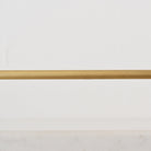 Classic Brushed Satin Brass Gallery Shelf Rail-Gallery Rails-Yester Home