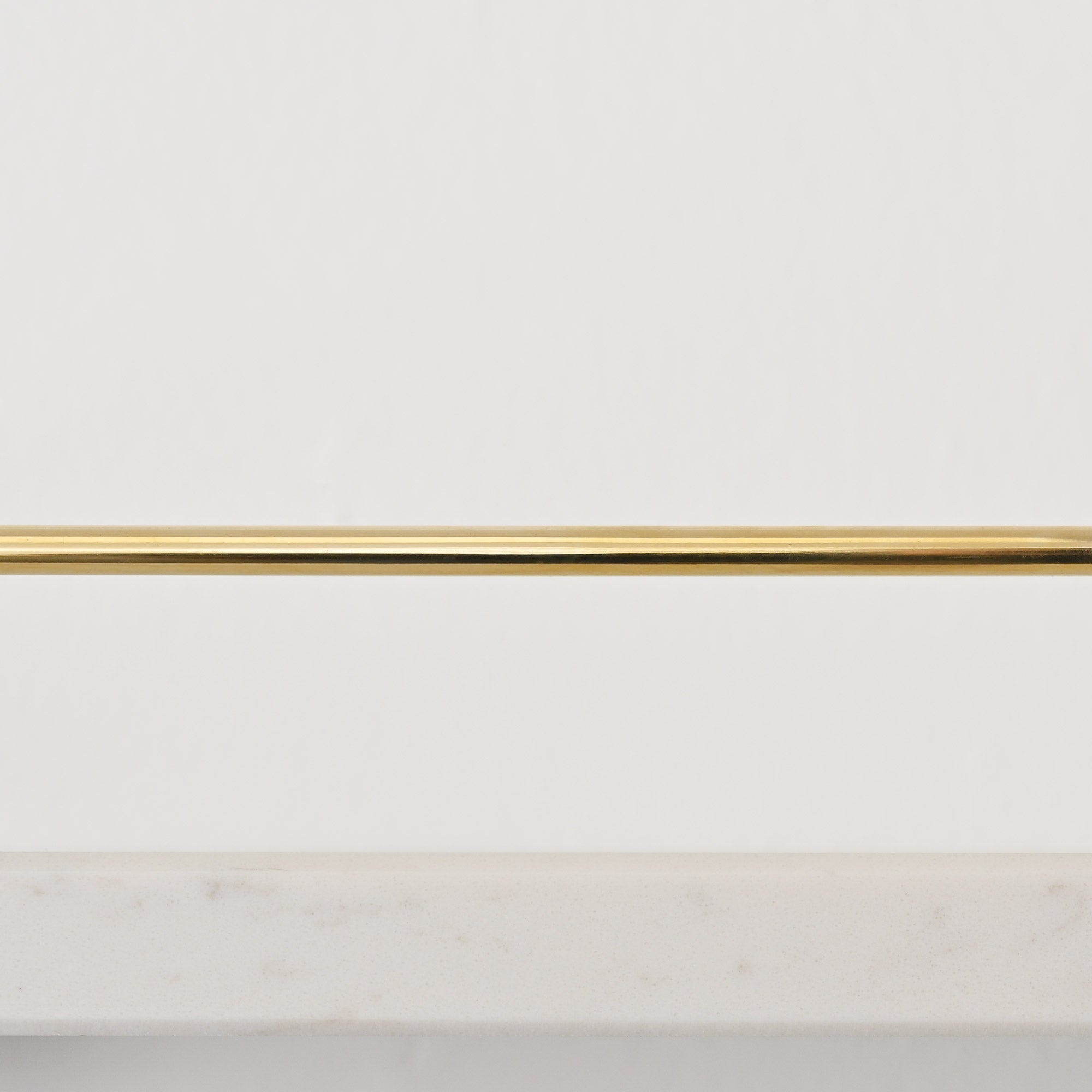 Classic Polished Brass Gallery Shelf Rail-Gallery Rails-Yester Home