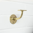 Classic Brass Handrail Bracket-Handrail Brackets-Yester Home