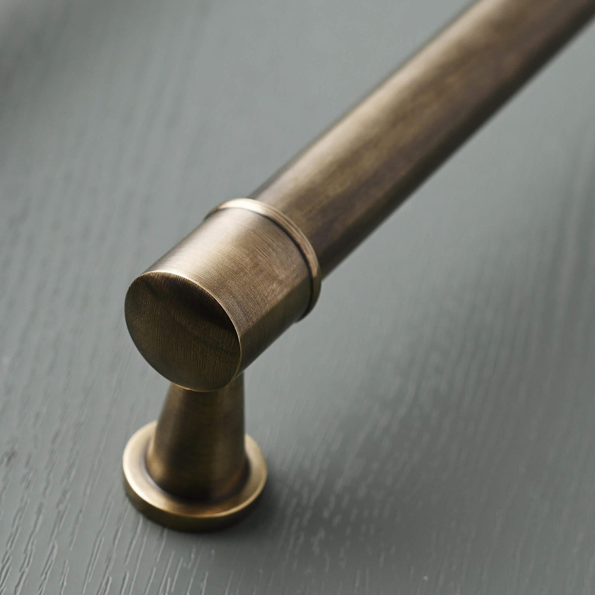 Antique Brass Utensil Rail | Kitchen Rail | Pan Rail | Wall Pot Rack ...