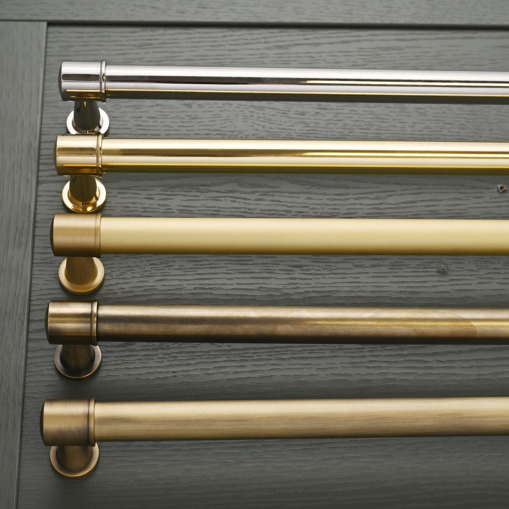 Brass Gallery Rails | Yester Home