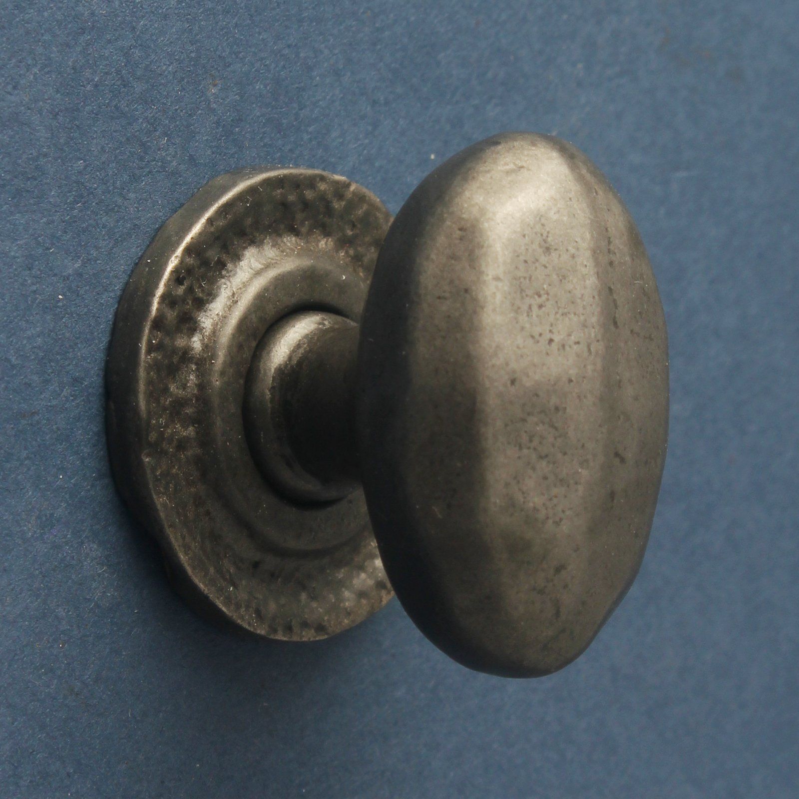 Classic Oval Cast Iron Cupboard Knob-Cabinet Knobs-Yester Home