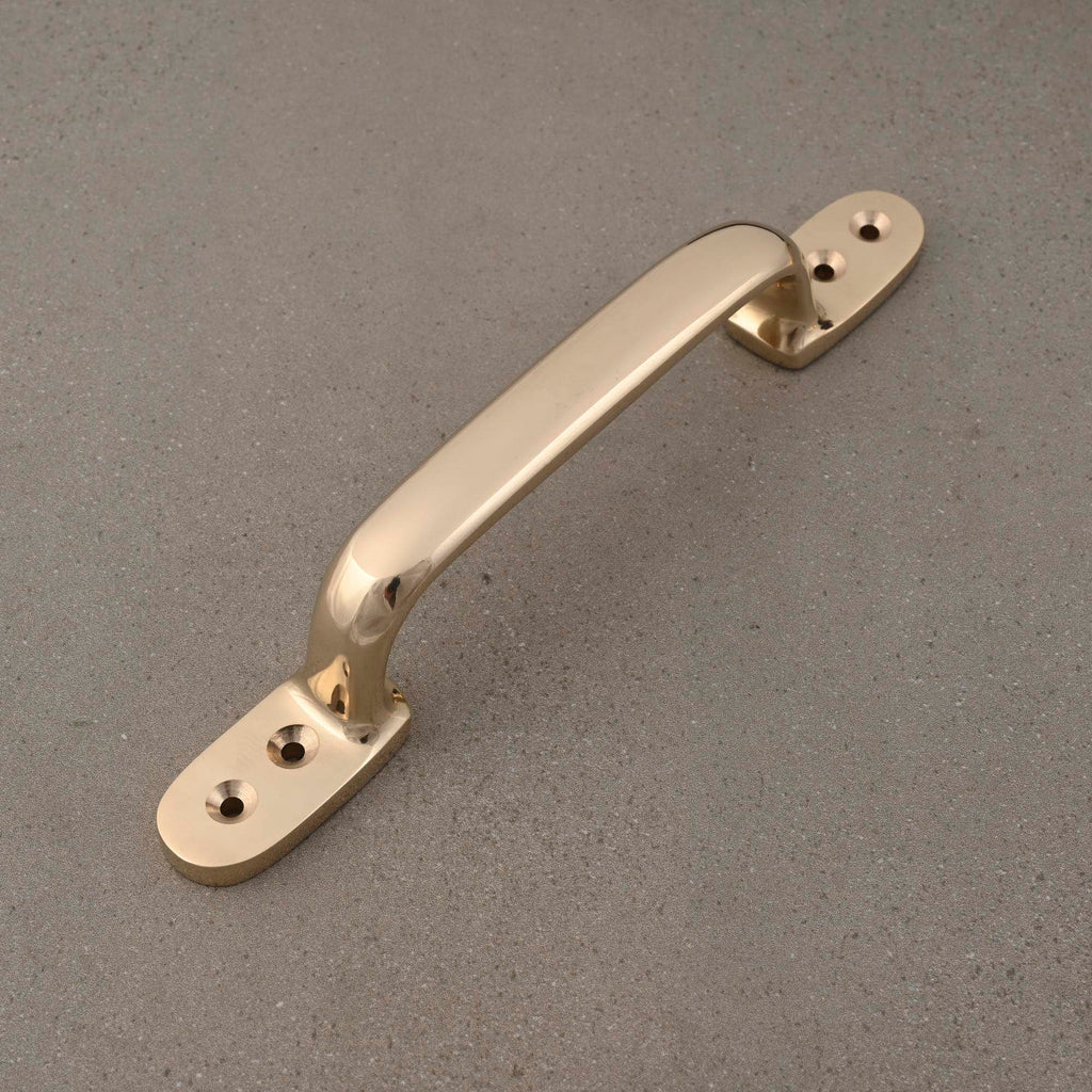 Classic Polished Brass Cupboard Handles-Cabinet Knobs-Yester Home