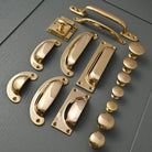 Classic Polished Brass Cupboard Handles - Cabinet Knobs - Yester Home - Yester Home