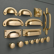 Classic Polished Brass Cupboard Handles - Cabinet Knobs - Yester Home - Yester Home
