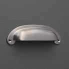 Classic Brushed Satin Nickel Cupboard Handles-Cabinet Knobs-Yester Home