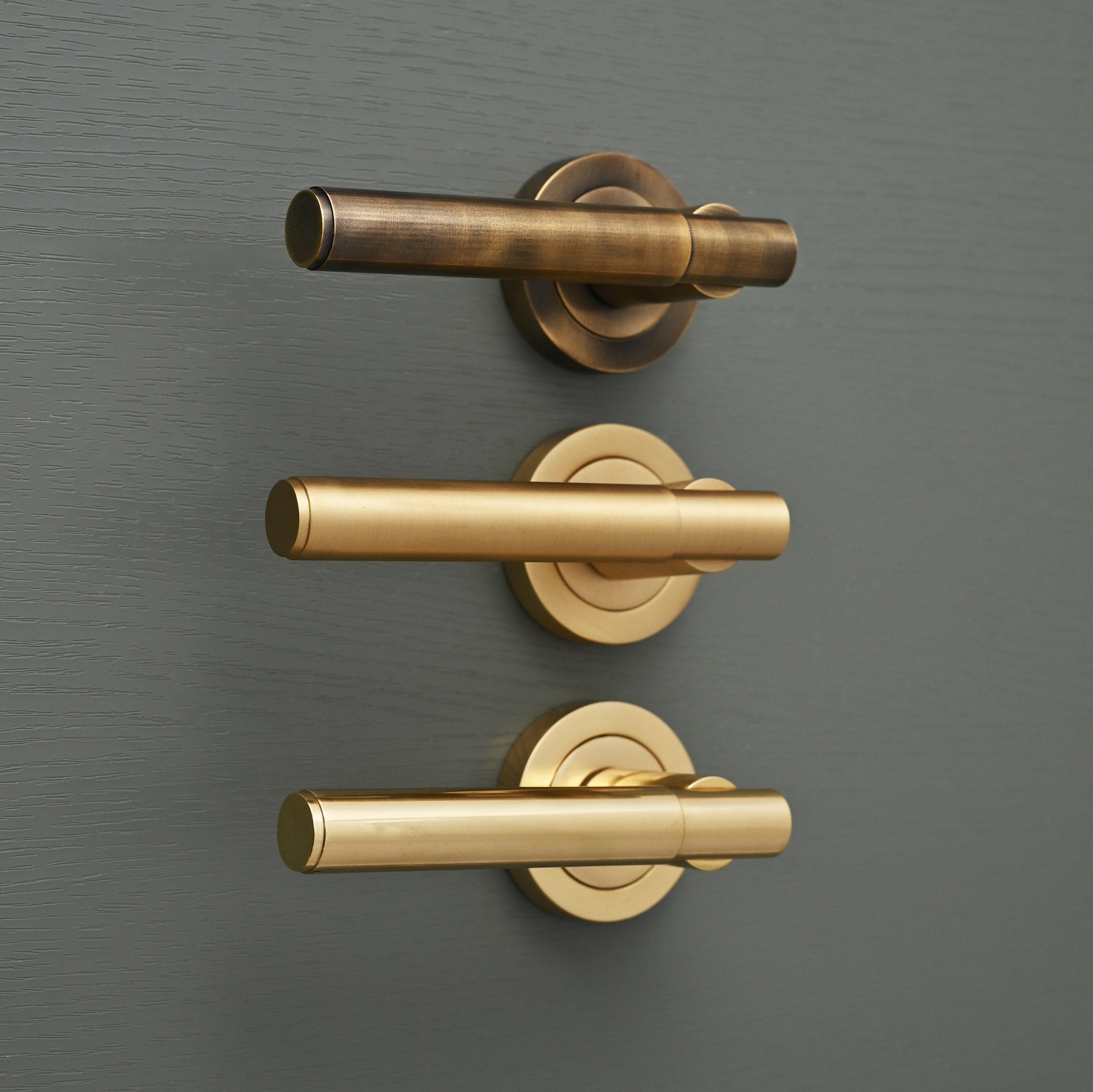 Classic Solid Brass Lever Door Handle - Lever Door Handles - Yester Home - Yester Home