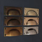 Classic Square Cup Pull Handle-Drawer Pulls-Yester Home