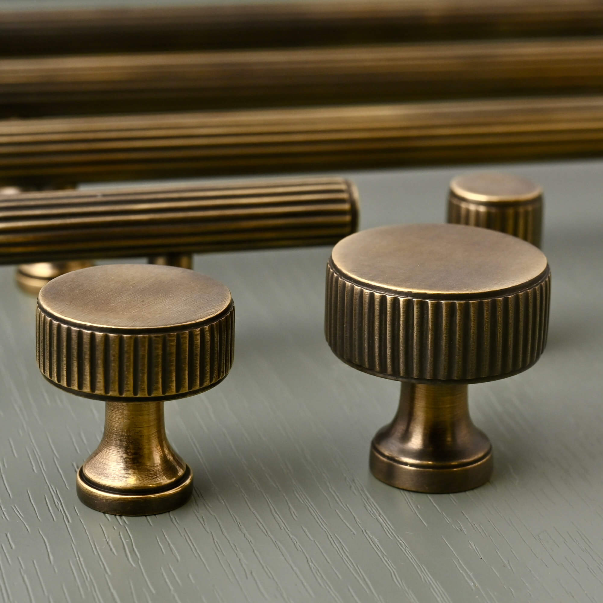 Claverley Cupboard Handles | Aged Brass - Cabinet Handles - Yester Home - Yester Home