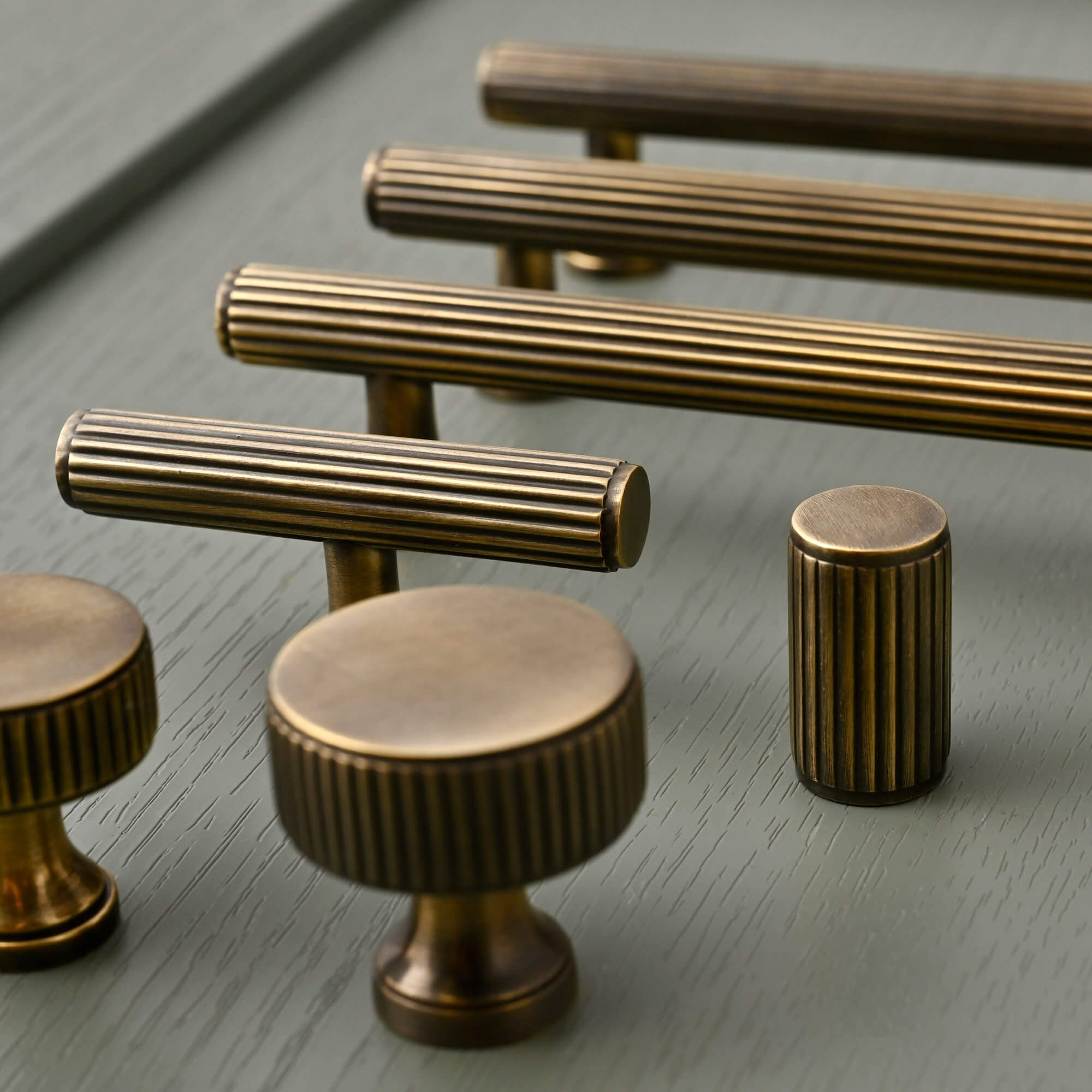 Claverley Cupboard Handles | Aged Brass - Cabinet Handles - Yester Home - Yester Home