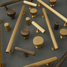 Claverley Cupboard Handles | Brushed Satin Brass Lacquered - Cabinet Handles - Yester Home - Yester Home