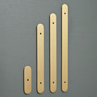 Claverley Cupboard Handles | Brushed Satin Brass Lacquered - Cabinet Handles - Yester Home - Yester Home