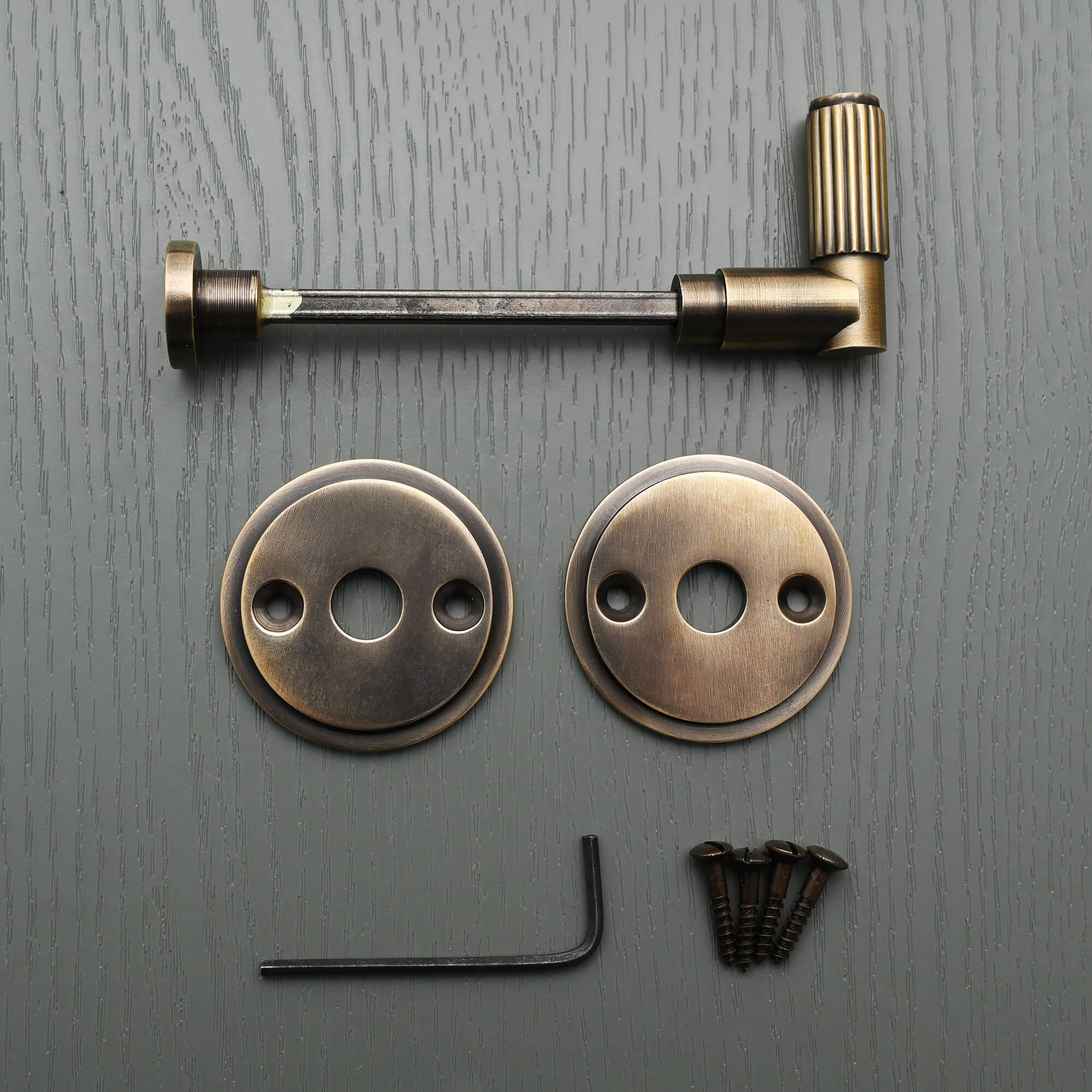 Claverley Brass Bathroom Thumbturn Lock - Thumbturns - Yester Home - Yester Home