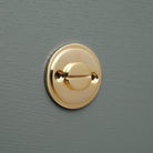 Claverley Brass Bathroom Thumbturn Lock - Thumbturns - Yester Home - Yester Home