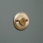 Claverley Brass Bathroom Thumbturn Lock - Thumbturns - Yester Home - Yester Home