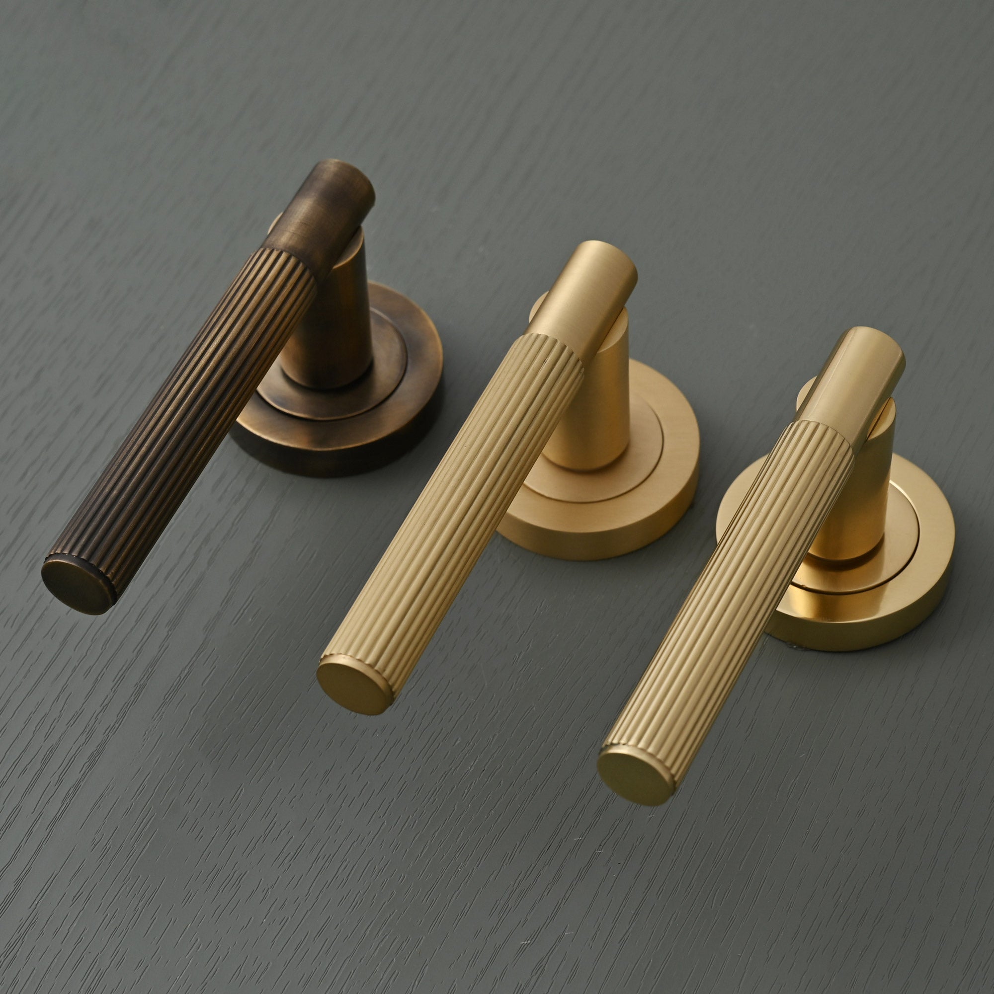Claverley Solid Brass Lever Door Handle - Lever Door Handles - Yester Home - Yester Home
