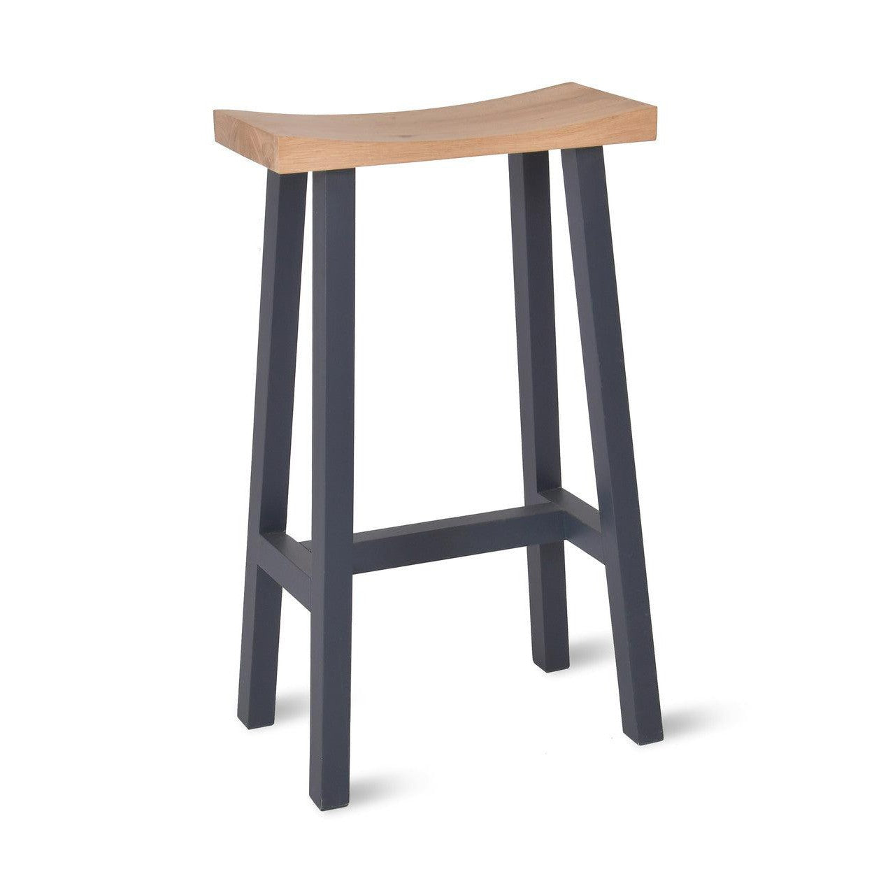 Clockhouse Bar Stool | Carbon & Natural - Bar Tables & Stools - Garden Trading - Yester Home