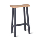 Clockhouse Bar Stool | Carbon & Natural - Bar Tables & Stools - Garden Trading - Yester Home