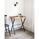 Clockhouse Desk Tray in Carbon - Oak & Beech-Office Accessories-Yester Home
