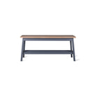 Clockhouse Hallway Bench in Charcoal - Oak & Beech-Indoor Furniture-Yester Home