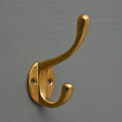 Crompton Brass Hat & Coat Hook - Coat Hooks - Yester Home - Yester Home
