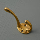Crompton Brass Hat & Coat Hook - Coat Hooks - Yester Home - Yester Home