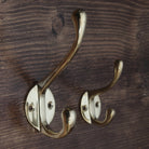 Crompton Brass Hat & Coat Hook-Coat Hooks-Yester Home