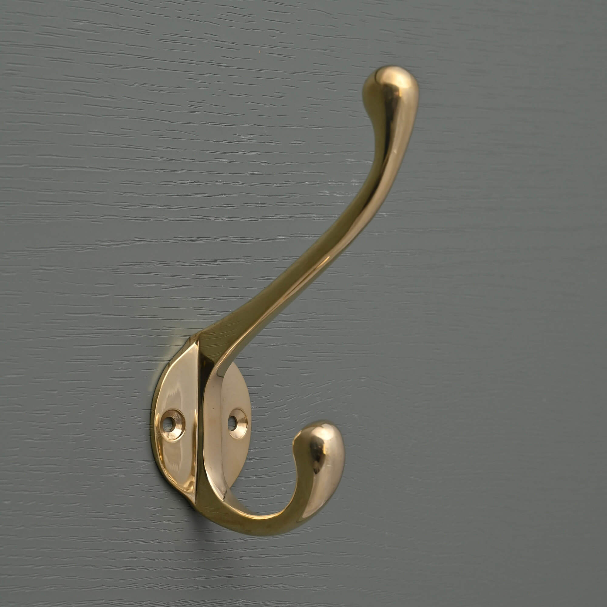 Crompton Brass Hat & Coat Hook - Coat Hooks - Yester Home - Yester Home