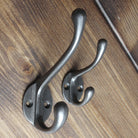 Crompton Cast Iron Hat & Coat Hook-Coat Hooks-Yester Home
