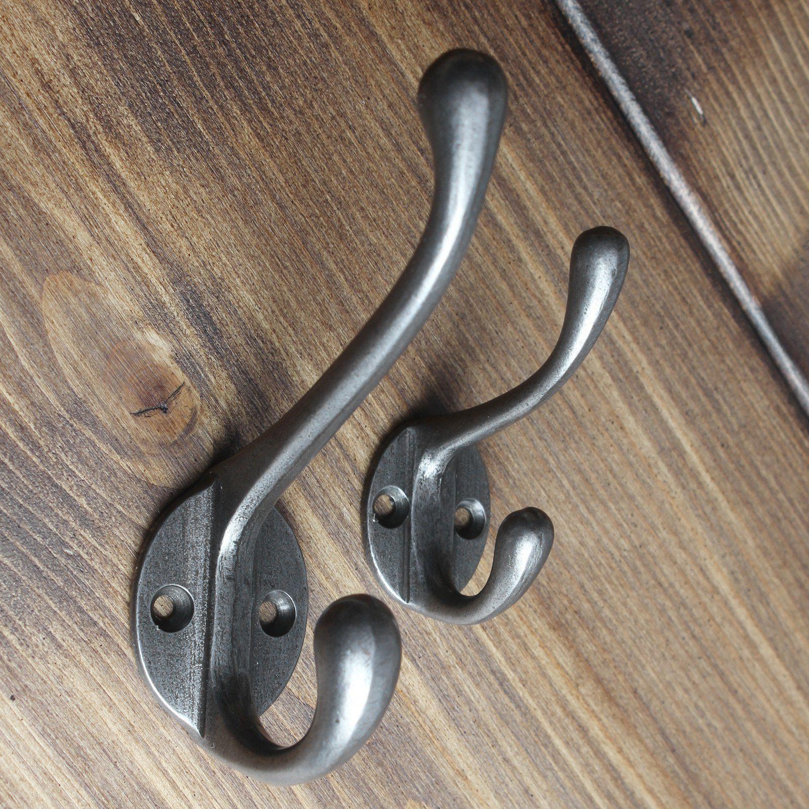 Crompton Cast Iron Hat & Coat Hook-Coat Hooks-Yester Home