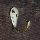 Crompton Wardrobe Hook | Brass-Coat Hooks-Yester Home