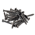 Dark Stainless Steel 10x1¼" Countersunk Screws (25) | From The Anvil-Screws & Bolts-Yester Home