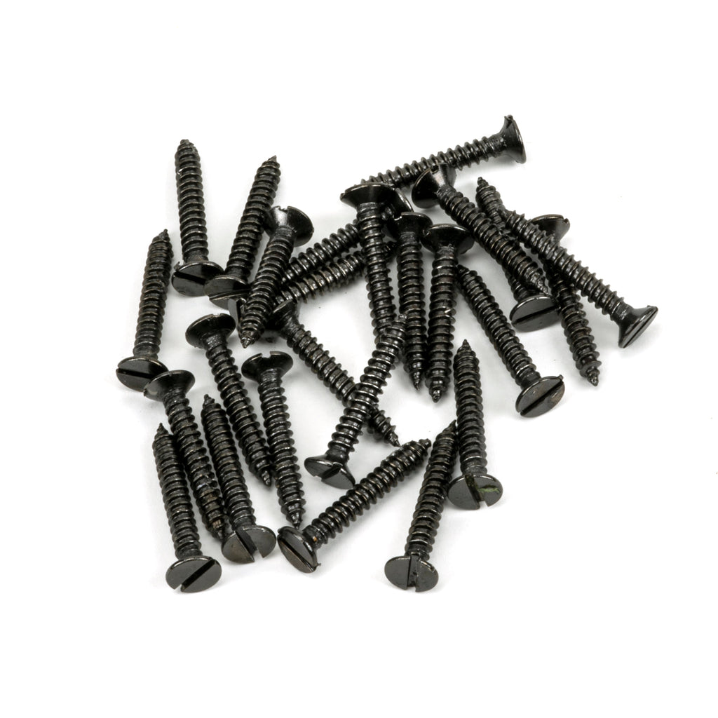 Dark Stainless Steel 10x1¼" Countersunk Screws (25) | From The Anvil
