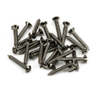 Dark Stainless Steel 6x1" CSK Raised Head Screws (25) | From The Anvil - Screws & Bolts - From The Anvil - Yester Home