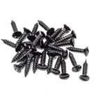 Dark Stainless Steel 8x¾" Countersunk Raised Head Screw (25) | From The Anvil - Screws & Bolts - From The Anvil - Yester Home
