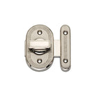 Delta Bathroom Latch Big Satin Nickel-Bathroom Latches-Yester Home