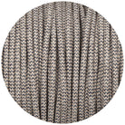 Denim & Linen Canvas Round Fabric Braided Cable-Fabric Cable-Yester Home