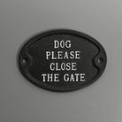 Dog Please Close The Gate Sign · Small ·-Gate Signs-Yester Home
